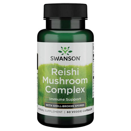 Swanson Reishi Mushroom Complex Doplnok stravy na podporu imunity