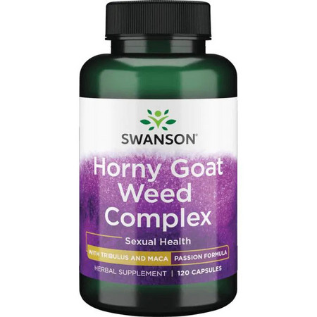 Swanson Horny Goat Weed Complex doplněk stravy pro podporu sexuálního zdraví