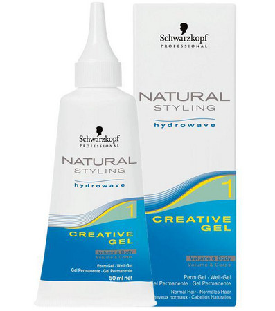 Schwarzkopf Professional Natural Styling Hydrowave Creative Gel gel permanent for partial and total undulation