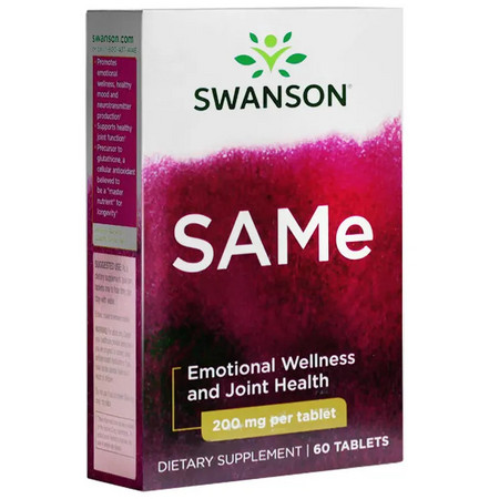 Swanson SAMe Doplnok stravy pre emočnú pohodu a zdravie kĺbov