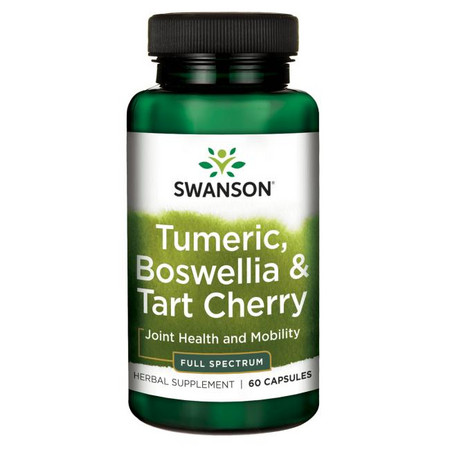 Swanson Turmeric, Boswellia & Tart Cherry zdraví a pohyblivost kloubů