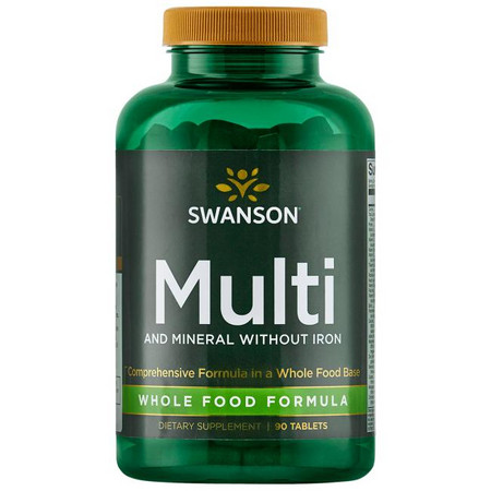Swanson Multi Doplněk stravy s obsahem vitaminů a minerálů