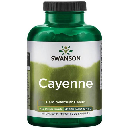 Swanson Cayenne Doplnok stravy pre kardiovaskularne zdravie