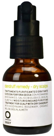 Oway Dandruff Remedy Dry Scalps feuchtigkeitsspendende und reinigende Behandlung für die Kopfhaut bei trockenen Schuppen