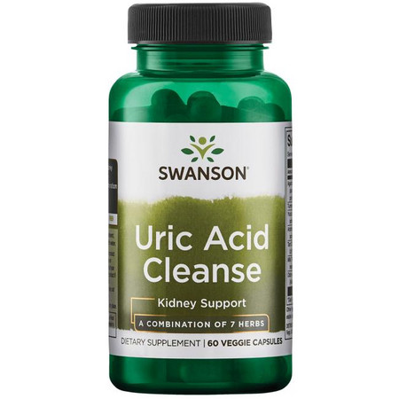 Swanson Uric Acid Cleanse Doplnok stravy pre podporu obličiek