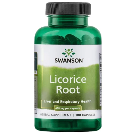 Swanson Licorice Root Leber- und Atemwegsgesundheit