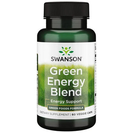 Swanson Green Energy Blend Doplnok stravy pre podporu energie