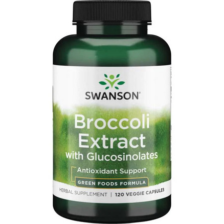 Swanson Broccoli Extract with Glucosinolates Doplnok stravy s antioxidantmi