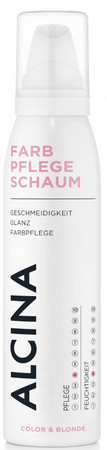 Alcina Farbpflege-Schaum caring mousse for colored and blonde hair