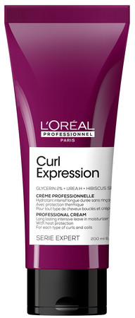 L'Oréal Professionnel Série Expert Curl Expression Long Lasting Leave-in Moisturizer spülfreie Feuchtigkeitspflege mit Wärmeschutz für lockiges Haar