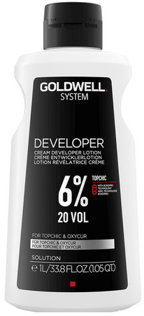 Goldwell System Developer professional cream developer lotion
