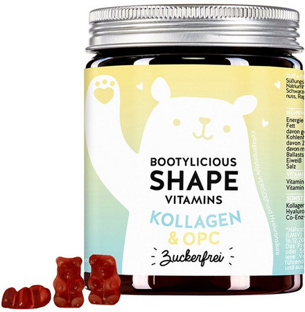Bears with Benefits Bootylicious Shape Sugarfree Vitamins doplnok stravy bez cukru pre pevnú figúru