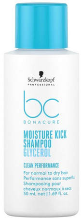 Professional Bonacure Moisture Kick Shampoo moisturizing shampoo | glamot.com