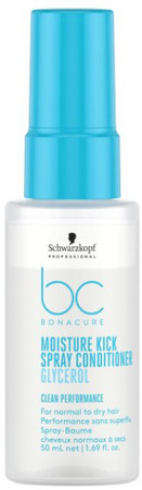 Schwarzkopf Professional Bonacure Moisture Kick Spray Conditioner bezoplachový kondicionér pre suché vlasy