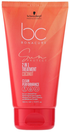 Schwarzkopf Professional Bonacure Sun Protect 2-in-1 Treatment maska a kondicionér 2v1 pre vlasy namáhané slnkom