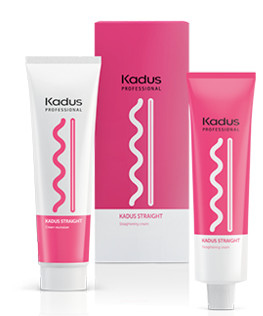 Kadus Professional Straight Set straightening cream + cream neutralizer