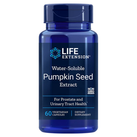 Life Extension Water-Soluble Pumpkin Seed Extract Doplnok stravy pre zdravie prostaty a močových ciest