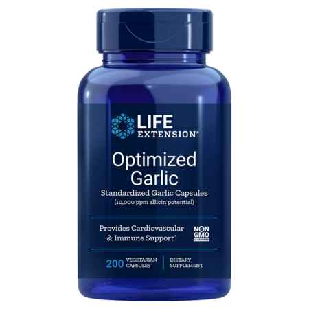 Life Extension Optimized Garlic Herz-Kreislauf- und Immununterstützung
