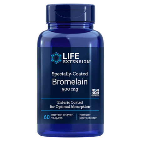 Life Extension Specially-Coated Bromelain Doplněk stravy pro podporu kloubů