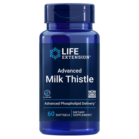 Life Extension Advanced Milk Thistle Doplnok stravy pre zdravú funkciu pečene