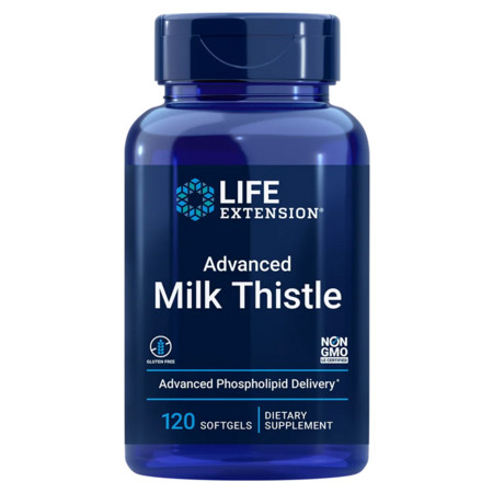 Life Extension Advanced Milk Thistle Doplnok stravy pre zdravú funkciu pečene