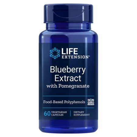 Life Extension Blueberry Extract with Pomegranate antioxidative Unterstützung