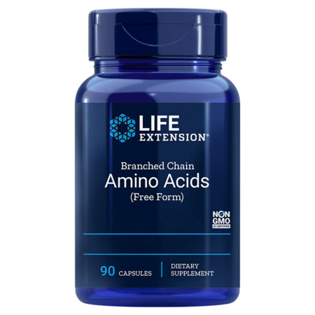 Life Extension Branched Chain Amino Acids Doplněk stravy pro regeneraci svalů