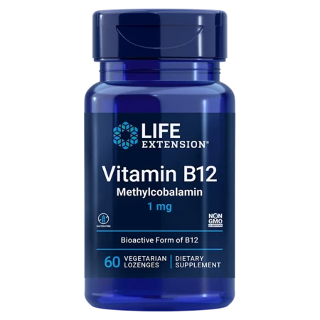 Life Extension Vitamin B12 Methylcobalamin Gesundheit des Gehirns und der Zellen