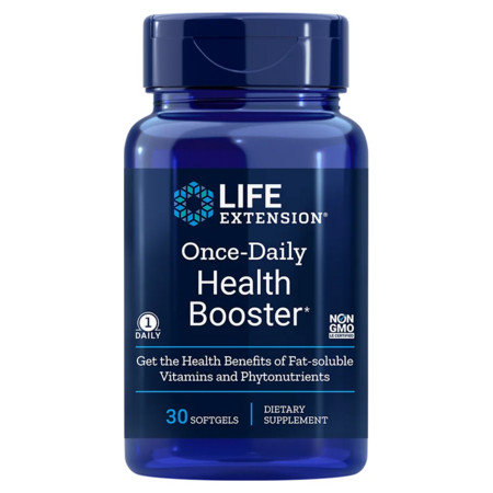 Life Extension Once-Daily Health Booster Multivitamine für zusätzliche Nährstoffabdeckung