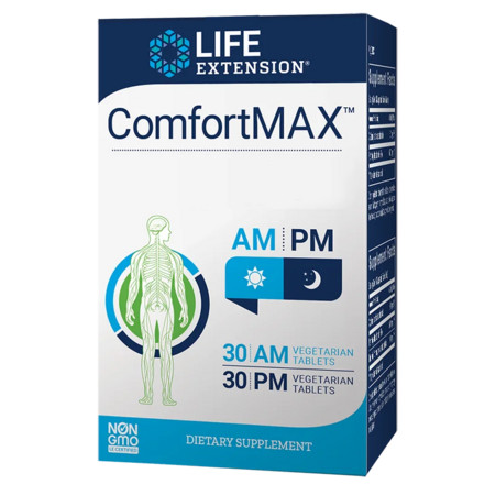 Life Extension ComfortMAX™ Doplnok stravy pre nervové zdravie a fyzický komfort