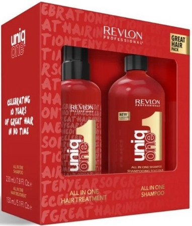 Revlon Professional Uniq One Great Hair Pack gift package for hair regeneration