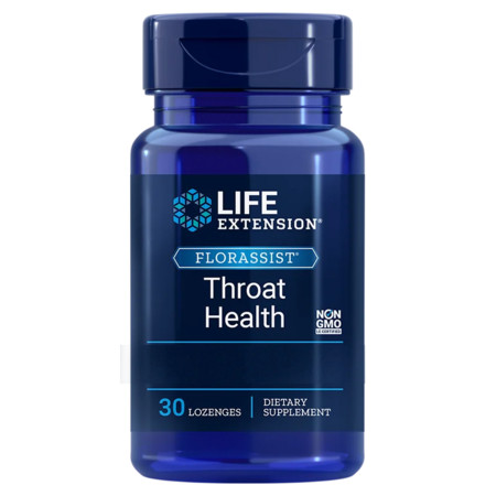 Life Extension FLORASSIST® Throat Health Doplněk stravy s obsahem probiotik