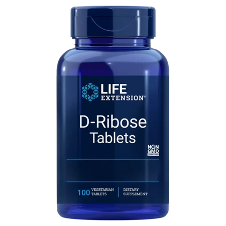 Life Extension D-Ribose Tablets Gesunde Herz- und Muskelenergie