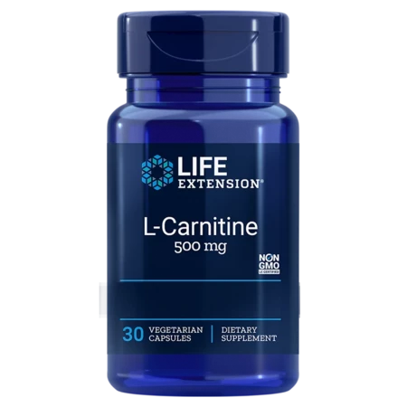 Life Extension L-Carnitine Zellulärer Energiestoffwechsel