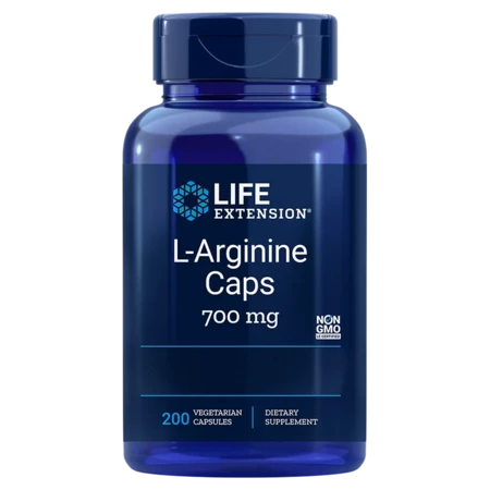 Life Extension L-Arginine Caps Aminosäure für die arterielle Gesundheit