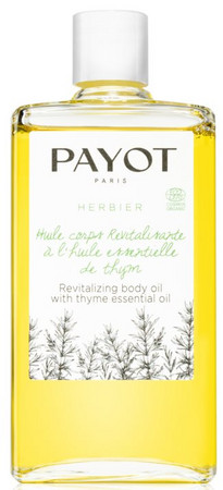 Payot Huile Corps Revitalisante body revitalizing oil with thyme essential oil