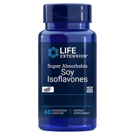 Life Extension Super-Absorbable Soy Isoflavones Doplnok stravy na podporu buniek