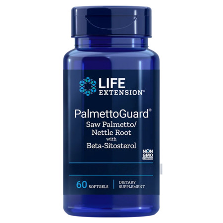 Life Extension PalmettoGuard® Saw Palmetto/Nettle Root Formula with Beta-Sitosterol Doplněk stravy pro zdraví prostaty