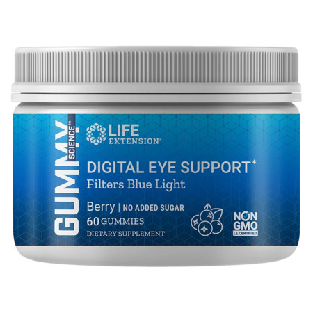 Life Extension Gummy Science™ Digital Eye Support Doplněk stravy pro zdraví očí a zraku