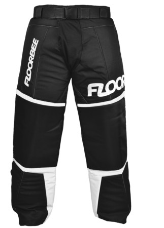 FLOORBEE GOALIE ARMOR PANTS white/black Florbalové brankářské kalhoty