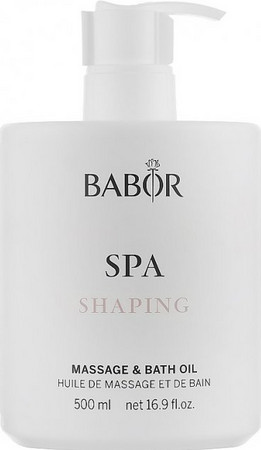 Babor SPA Shaping Masage and Bath Oil for nourished and soft skin