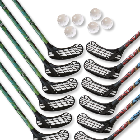 Eurostick Street Talk Team set Floorball set