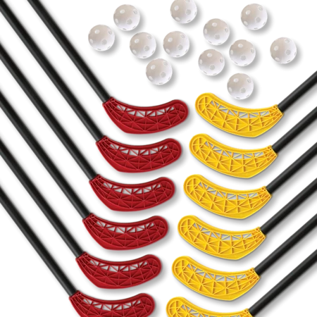 Eurostick Poppis 85/98cm set Floorball set (9-12 Jahre)