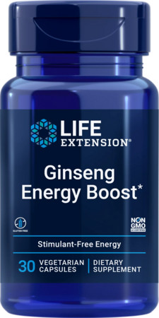 Life Extension Ginseng Energy Boost Doplněk stravy pro podporu energie