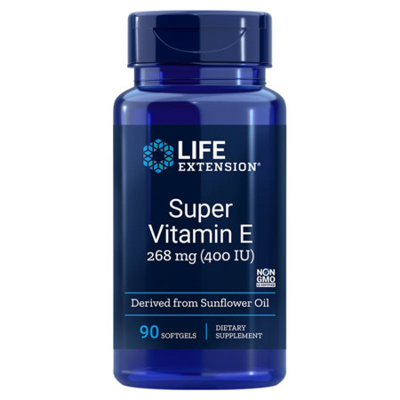 Life Extension Super Vitamin E Doplnok stravy s obsahom vitamínu E