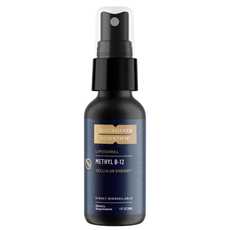 Quicksilver Scientific Methyl B-12 Vitamin B12 support for DNA, red blood cell production & cognitive function