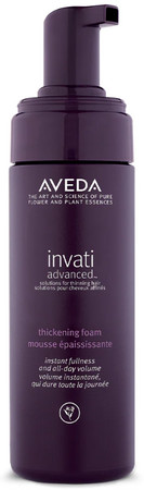 Aveda Invati Advanced Thickening Foam volumizing care for fine to normal hair