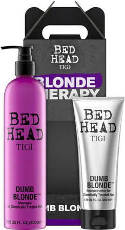 TIGI Bed Head Dumb Blonde Blonde Therapy balíček produktů pro blond vlasy