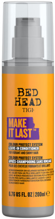 TIGI Bed Head Make It Last Colour Protection Leave In Conditioner bezoplachový kondicionér pro zářivé a lesklé vlasy