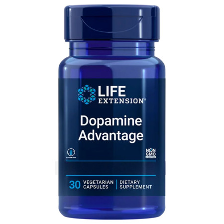 Life Extension Dopamine Advantage Doplněk stravy pro podporu kognitivních funkcí